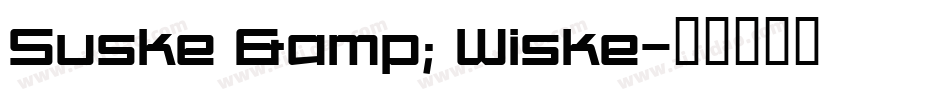 Suske & Wiske字体转换
